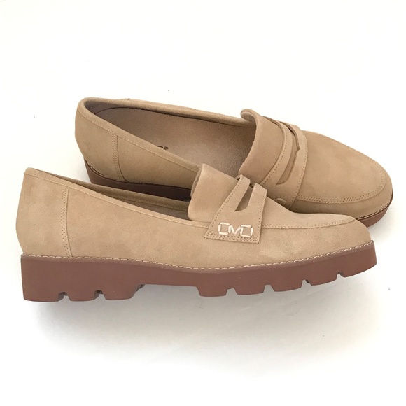 VIONIC Penny Loafer Suede Lug Sole Cheryl ll Sand Women’s Size 9.5 New in Box - Picture 3 of 16